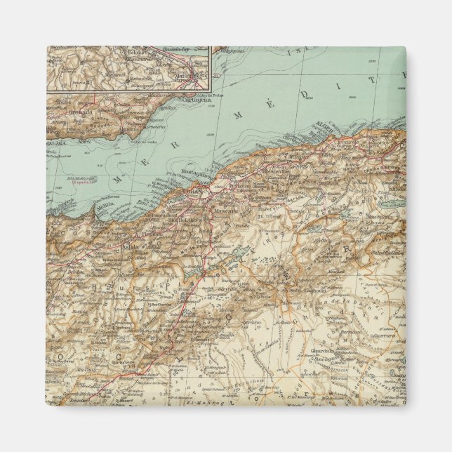 112 Marokko, Algerien, Tunesien Magnet (Vorne)