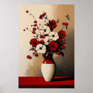 1132 Kraft und Ruhe eines Blumenminimalismus - Hi Poster