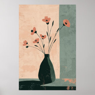1133 Kraft und Ruhe eines Blumenminimalismus - Hi Poster