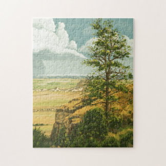 1158 Pine on Scotts Bluff Monument Puzzle