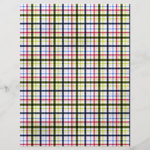 1162 KARIERTE LÄNDER - VORLAGEN - TEXTE P FLYER