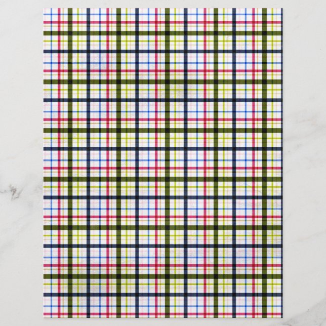 1162 KARIERTE LÄNDER - VORLAGEN - TEXTE P FLYER (Vorne)