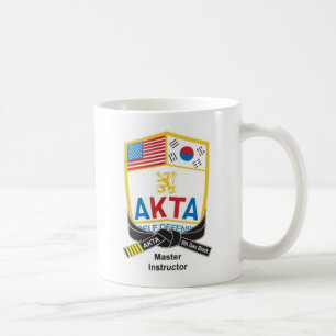 116-1b AKTA schwarzer Gurt-Tasse Lehrer-5. Dans Kaffeetasse