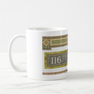 116th Untergrundbahn-Mosaik St. NY Tasse
