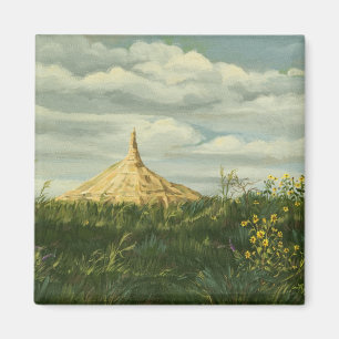 1170 Landschaft des Schornsteins Magnet