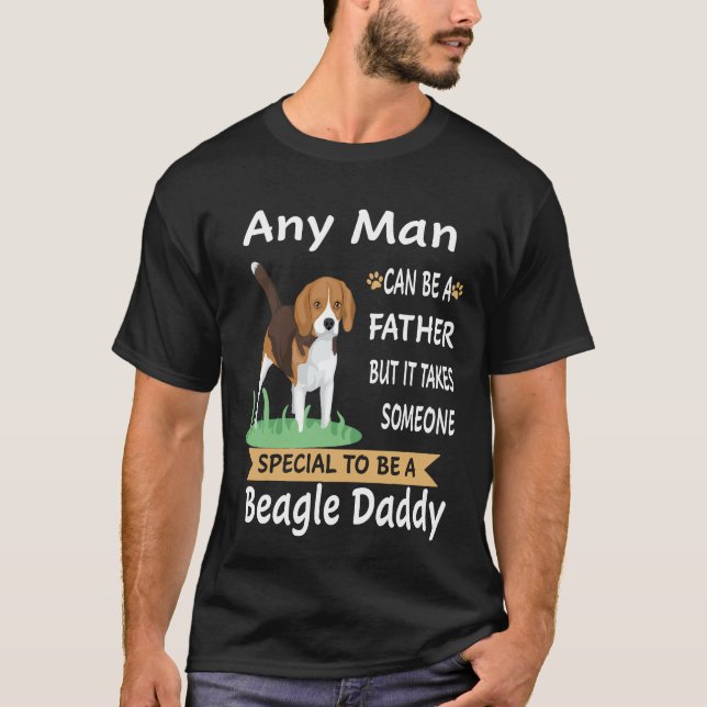 117 Beagle Daddy T-Shirt (Vorderseite)