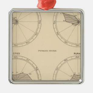 117 Todesgrippe, Typhus 1900, 1890 Ornament Aus Metall