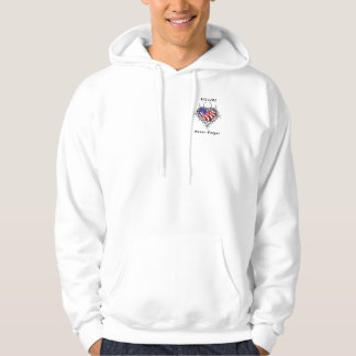 11.09.01 Vergessen Sie niemals den patriotischen T Hoodie