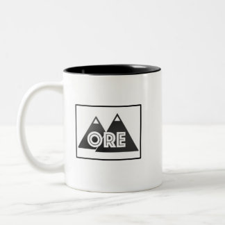 11 0z. PNW Kaffee-Tasse Zweifarbige Tasse
