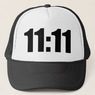 11:11 glückliche Zeit Truckerkappe