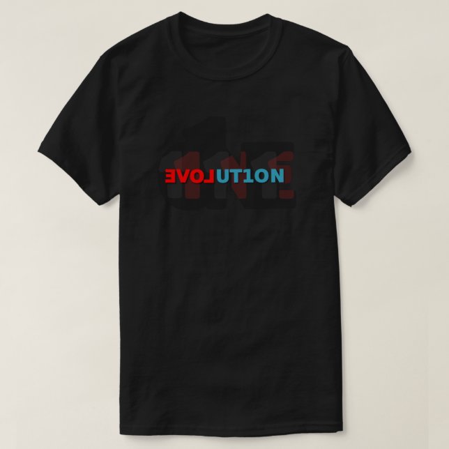 11:11 Liebe-Evolutions-T - Shirt (Design vorne)