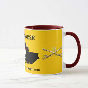 11. ACR M48A3 Patton u. gekreuzte Säbel-Tasse Tasse