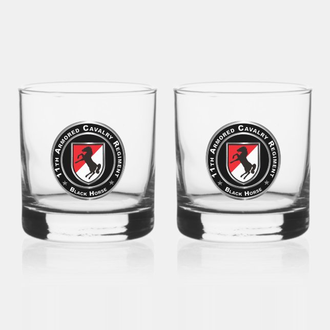 11. ACR Rüstung der Kavallerie Whiskyglas (Vorderseite)