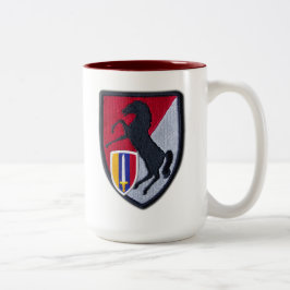 11. ACR Waffenlager Regiment Vietnam Krieg Zweifarbige Tasse