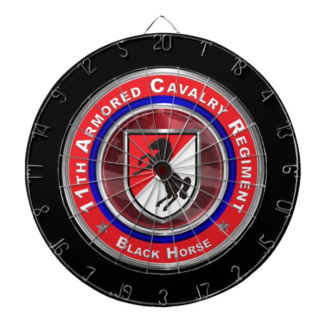 11. Armored Cavalry ACR Dartscheibe (vorne)