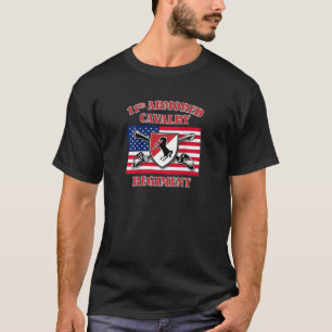 11. Armored Cavalry Regiment (Back Design) T-Shirt