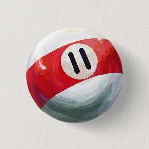 11 Ball Button