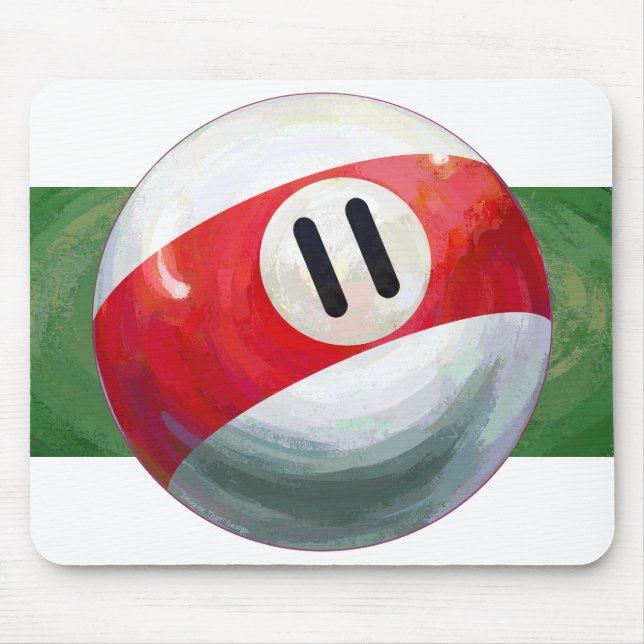 11 Ball Mousepad (Vorne)