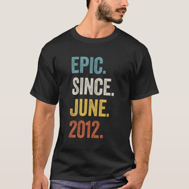 11 Epic Seit Juni 2012 11. T-Shirt (Vorderseite)