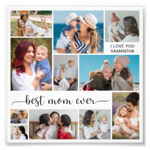 11 Foto Collage Beste Mama je Foto Erweiterung