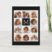 11 Foto Instagram Collage Custom Black Monogram