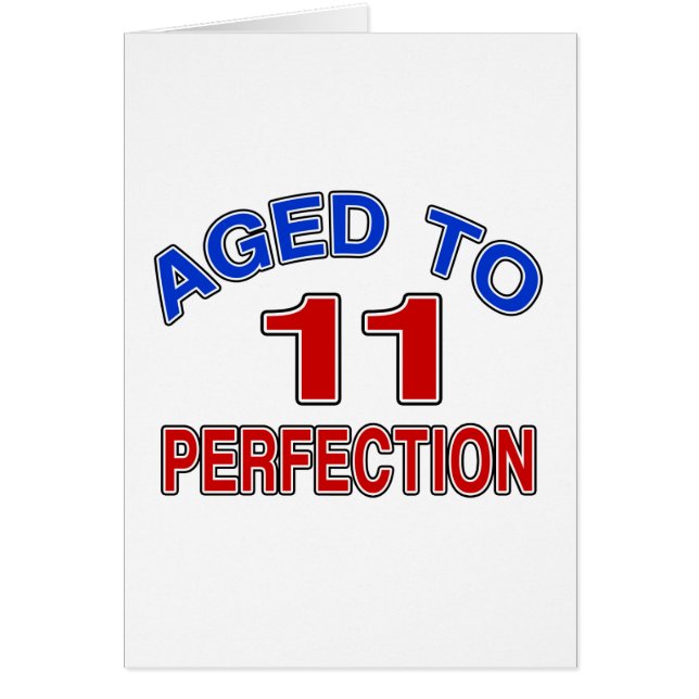 11 gealtert zur Perfektion (Vorne)