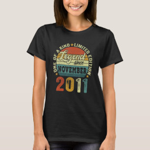11. Geburtstag 11 Jahre Junge Legende seit Novembe T-Shirt