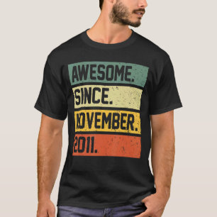 11. Geburtstag 11 Jahre Phantastisch seit November T-Shirt