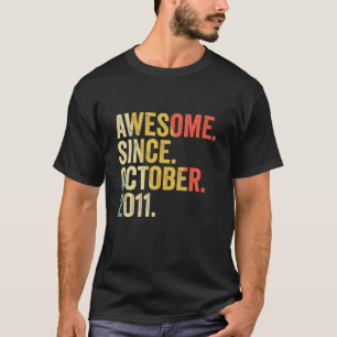 11. Geburtstag 11 Jahre Phantastisch seit Oktober T-Shirt