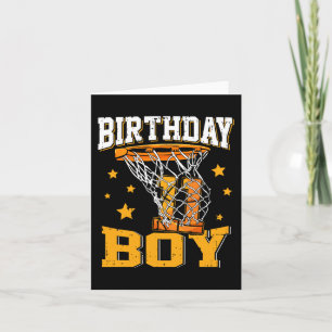 11. Geburtstag Basketball Boy 11 Jahr alt Basketba Karte