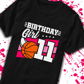 11. Geburtstag Basketball Geburtstag 11-jähriges M T-Shirt