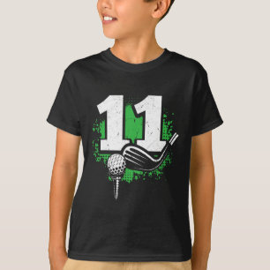 11. Geburtstag Boy Golf Player Golf 11 Jahre alt T-Shirt