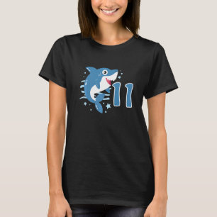 11. Geburtstag Boys Shark 11 Jahre alter Ozeanhai T-Shirt