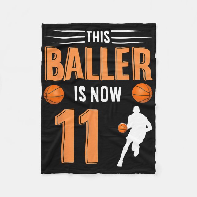 11. Geburtstag Bysketbyll - Dieser Blogger ist jet Fleecedecke (Vorderseite)