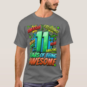 11. Geburtstag Comic-Stil Toll seit 2012 11 Ja T-Shirt