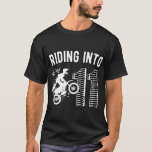 11. Geburtstag Dirt Bike Party Motocross Eleven Ye T-Shirt