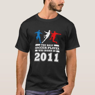 11. Geburtstag Fußball 11 Jahre alter Fußballspiel T-Shirt