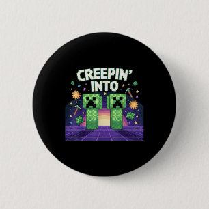 11. Geburtstag Gamer Pixel Creepin" in 11 Video G Button