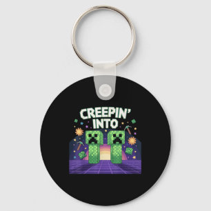 11. Geburtstag Gamer Pixel Creepin" in 11 Video G Schlüsselanhänger