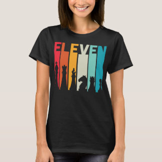11. Geburtstag Geschenk Schach Spieler Board Spiel T-Shirt