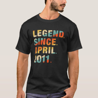 11. Geburtstag Geschenke 11 Jahre alte Legende sei T-Shirt