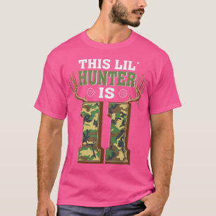 11. Geburtstag Jagd auf Hirsche 11-jähriger Jäger T-Shirt