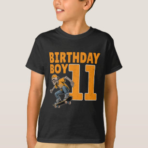 11. Geburtstag Junge 11 Jahre alt Skateboard Skate T-Shirt