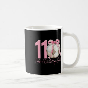 11. Geburtstag Mädchen Fußball Ll Coquette Rosa Sc Kaffeetasse