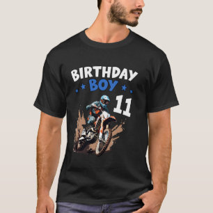 11. Geburtstag Motocross Dirt Bike 11. Geburtstag T-Shirt