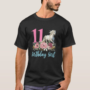 11. Geburtstag Pferd 11 Jahre Elf Endlich 11 Geb T-Shirt