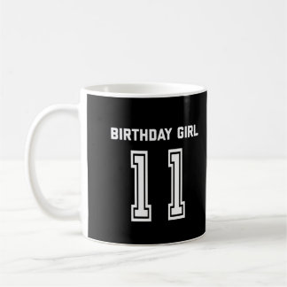 11. Geburtstag Shirt Geschenk 11 Jahre Altes Mädch Kaffeetasse