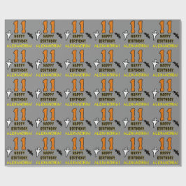 11. Geburtstag: Spooky Halloween Thema, Individuel Geschenkpapier