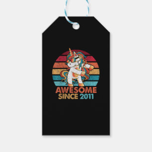 11. Geburtstag T - Shirt Phantastisch seit 2011 Un Geschenkanhänger