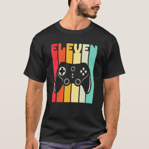 11. Geburtstag Videospielcontroller 11 Jahre alt B T-Shirt